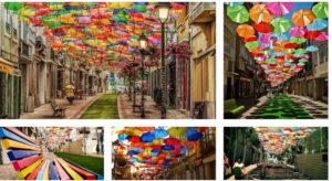 Umbrella sky
