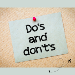 Hand Luggage Dos & Don’ts