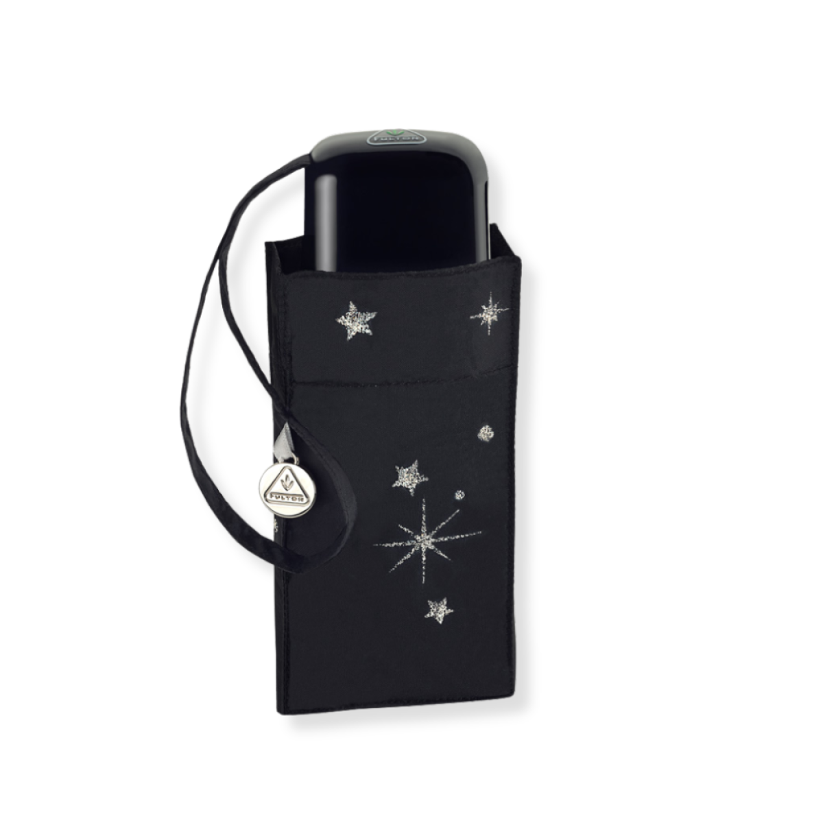 Fulton Umbrellas Tiny Women's Glitter Stars black – A Fulton Company Ltd