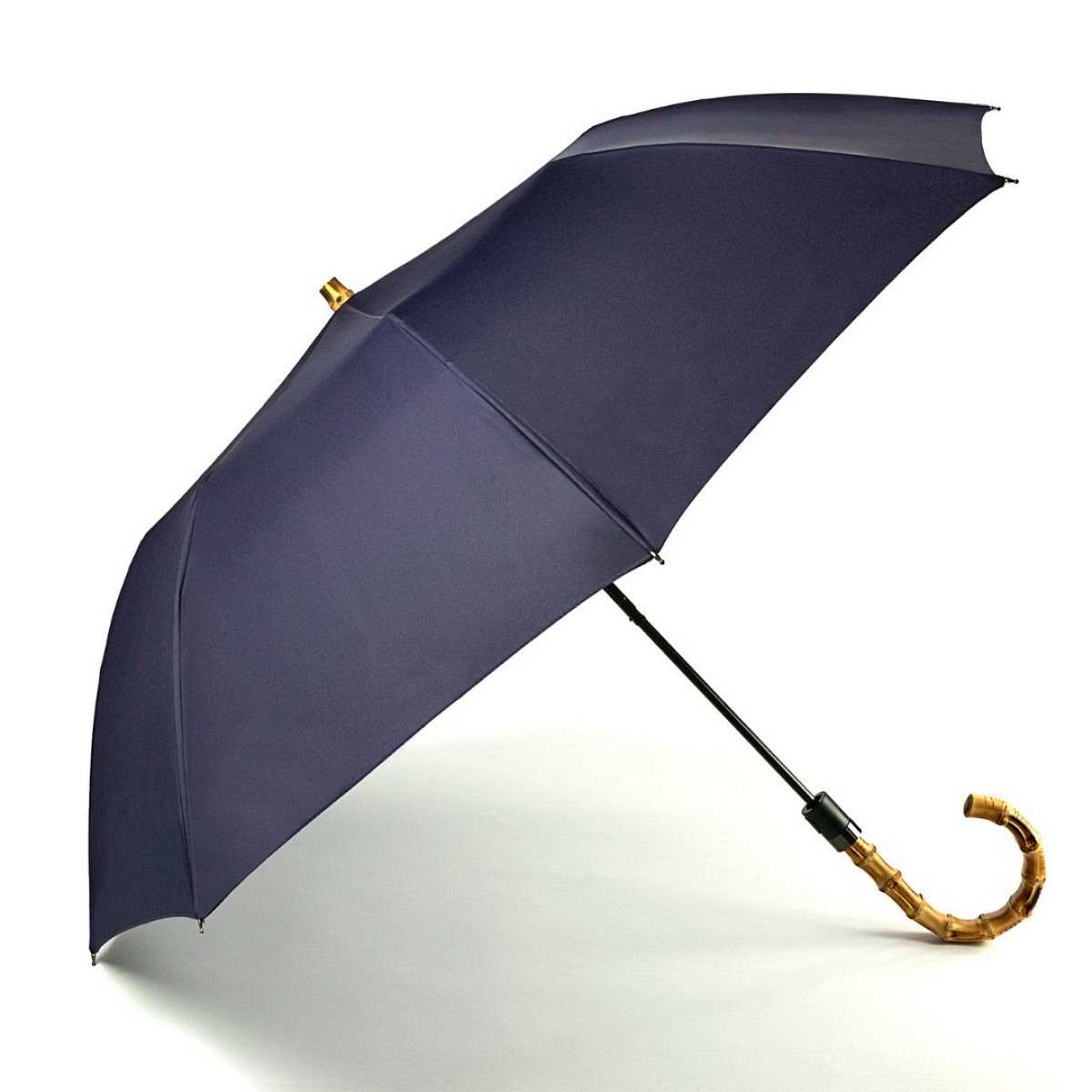 Fulton Umbrellas Portobello Men's Automatic Folding Umbrella Navy