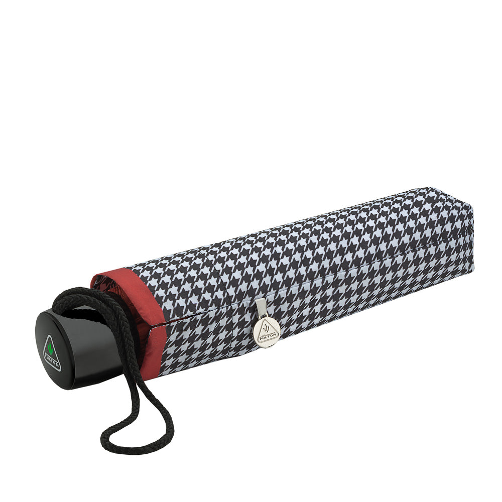 Minilite 2 - Houndstooth Red Border