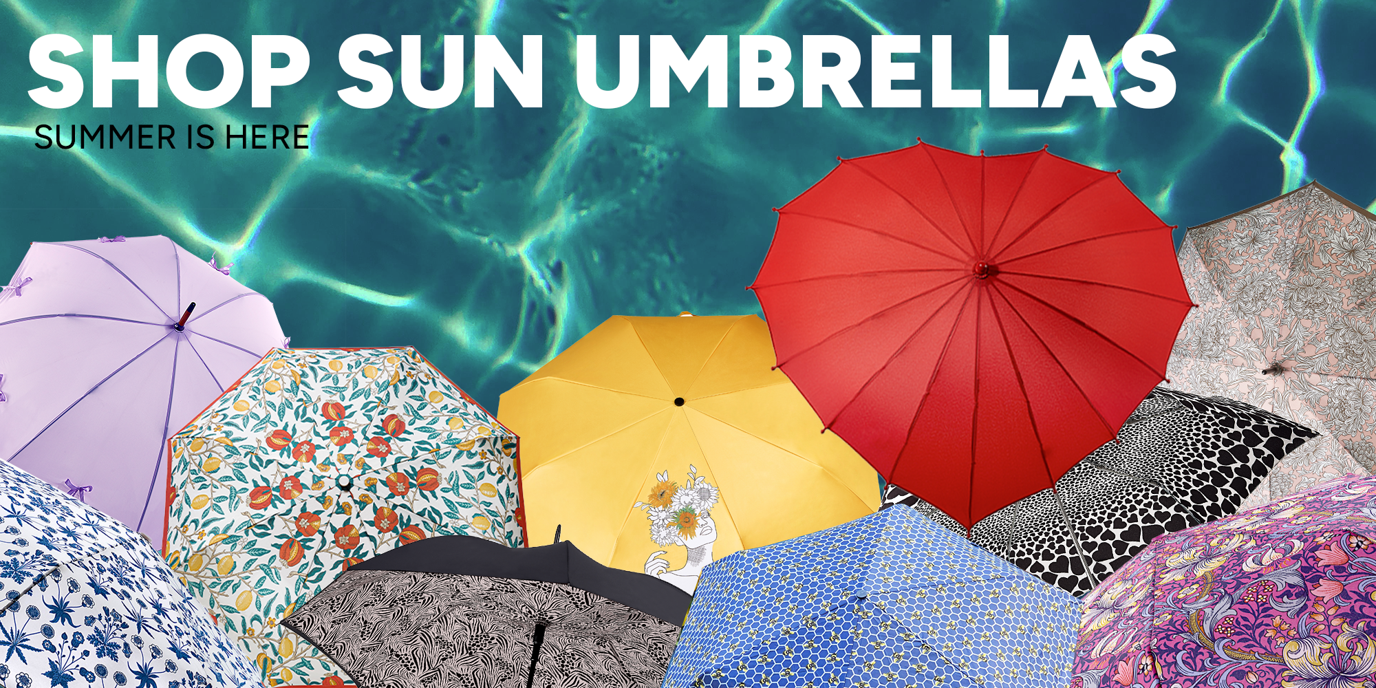 SHOP OUR SUN UMBRELLAS