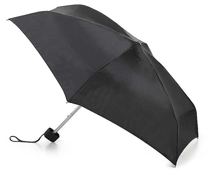 Fulton Minilite Umbrella in Black Womens Accessories Umbrellas 