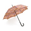 Morris & Co. Kensington UV Strawberry Thief Crimson - Main Image - Available from Fulton Umbrellas