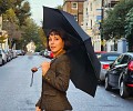 Stowaway Deluxe 1 - Black - Image 2 - Available from Fulton Umbrellas