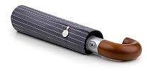 Chelsea City Stripe Navy/Cloud - Image 2 - Available from Fulton Umbrellas