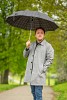 Hackney Charcoal Check - Image 3 - Available from Fulton Umbrellas