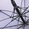 Knightsbridge City Stripe Black Steel - Image 2 - Available from Fulton Umbrellas