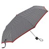 Minilite - Houndstooth Red Border - Main Image - Available from Fulton Umbrellas
