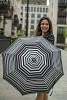 Minilite 2 - Silver Stripes  - Image 3 - Available from Fulton Umbrellas