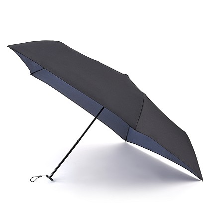 Fulton Ascot Black Ultra Slim Pencil Umbrella Easy Open Wind Stop 67cm 