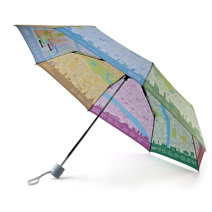 Brollymap London Map  - Available from Fulton Umbrellas