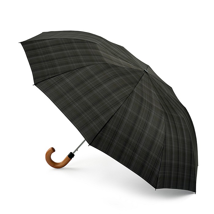 Dalston - Charcoal Check  - Available from Fulton Umbrellas
