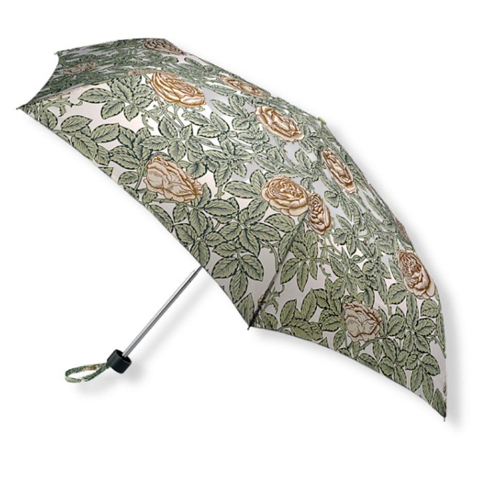 Morris & Co. Superslim UV - Rambling Rose  - Available from Fulton Umbrellas