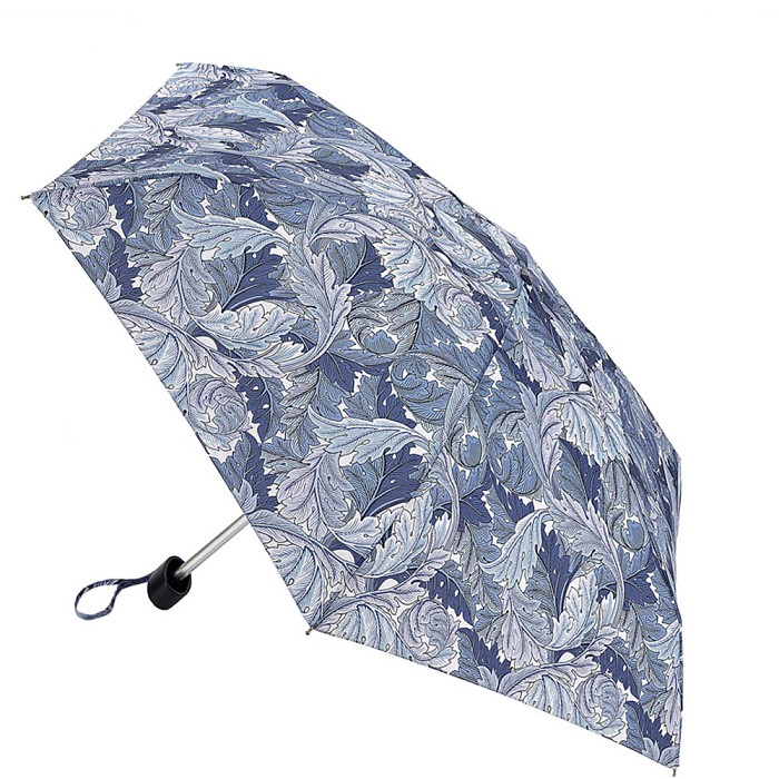 Morris & Co Tiny UV Acanthus Woad  - Available from Fulton Umbrellas