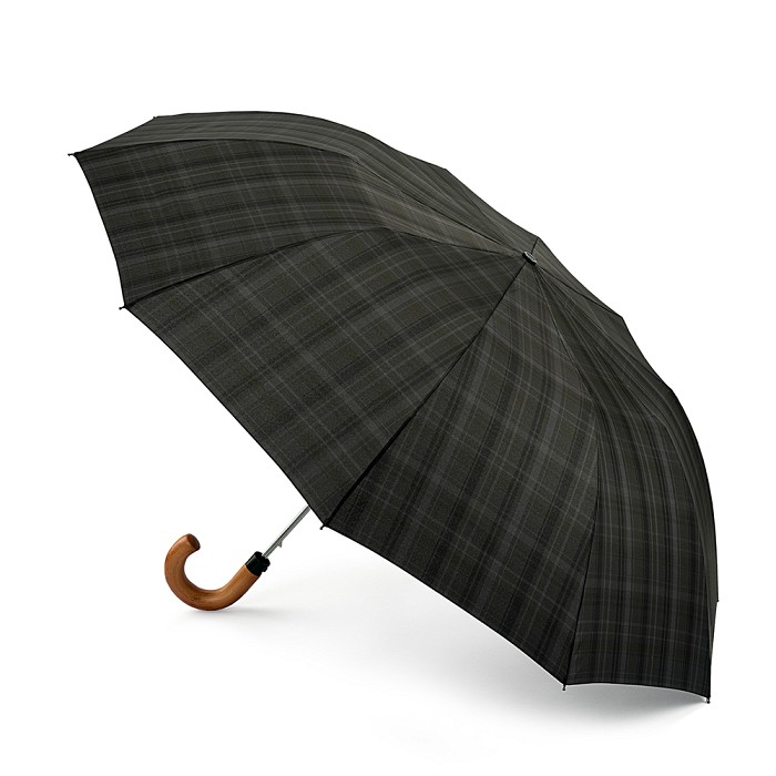 Dalston Charcoal Check  - Available from Fulton Umbrellas