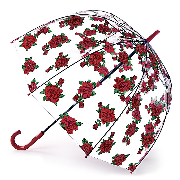Birdcage Tattoo Rose   - Available from Fulton Umbrellas