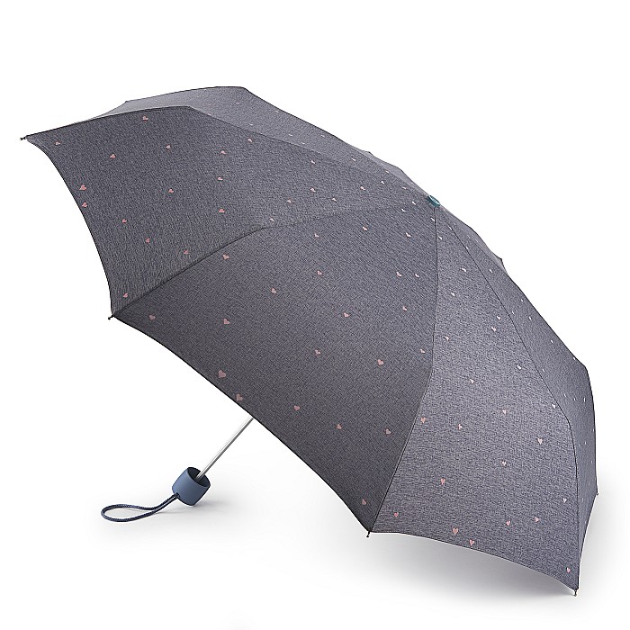 Superlite Denim Hearts  - Available from Fulton Umbrellas