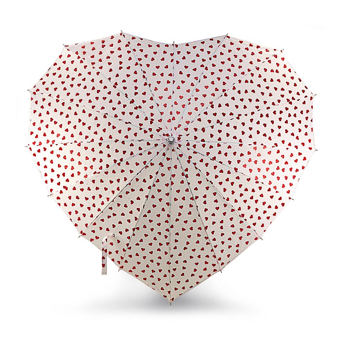 Heart Walker Red Hearts (changes colour)   - Available from Fulton Umbrellas