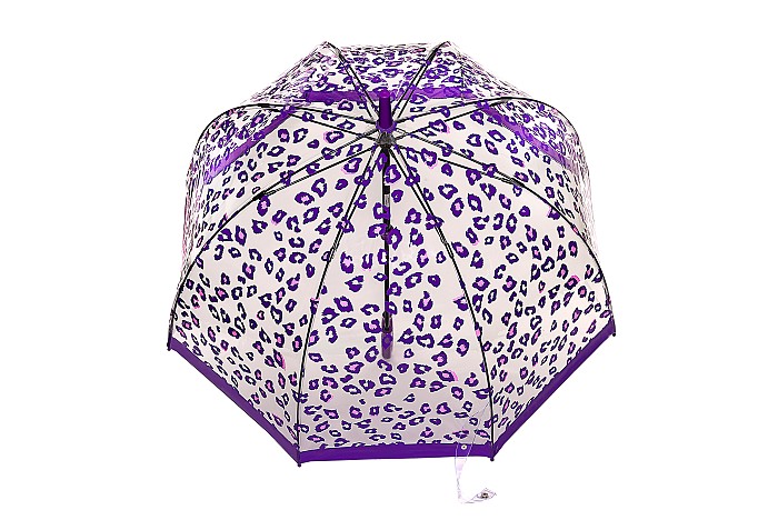 Birdcage® Purple Leopard  - Available from Fulton Umbrellas