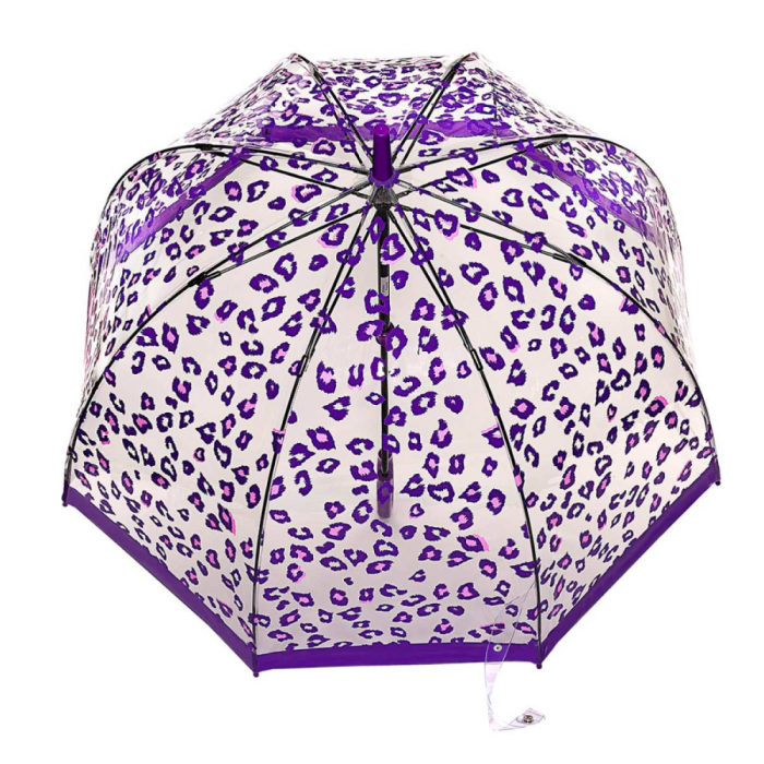 Birdcage® Purple Leopard  - Available from Fulton Umbrellas