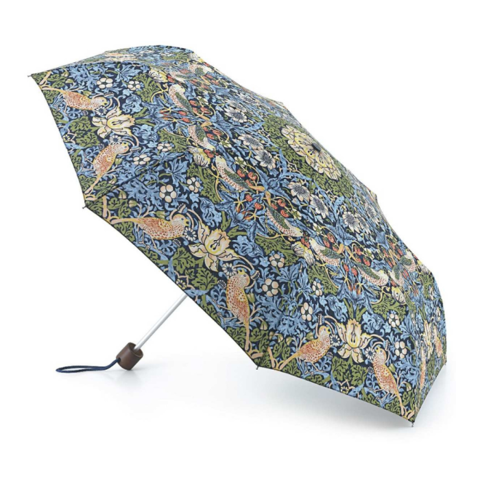 Morris & Co. Minilte UV Strawberry Thief  - Available from Fulton Umbrellas
