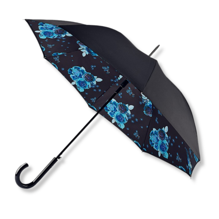 Bloomsbury - Night Sky Flowers  - Available from Fulton Umbrellas