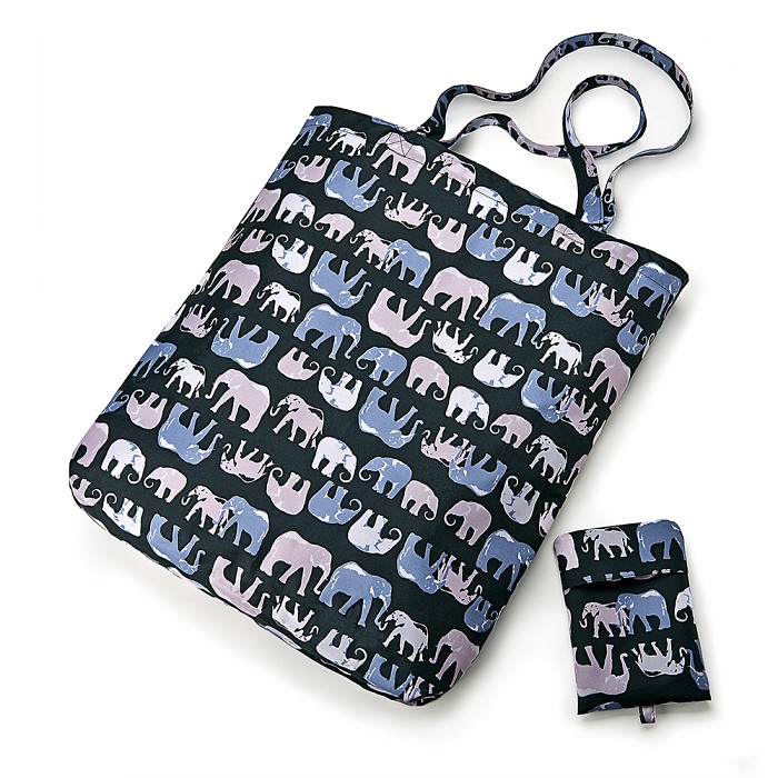 Eco Bag Marching Elephants  - Available from Fulton Umbrellas