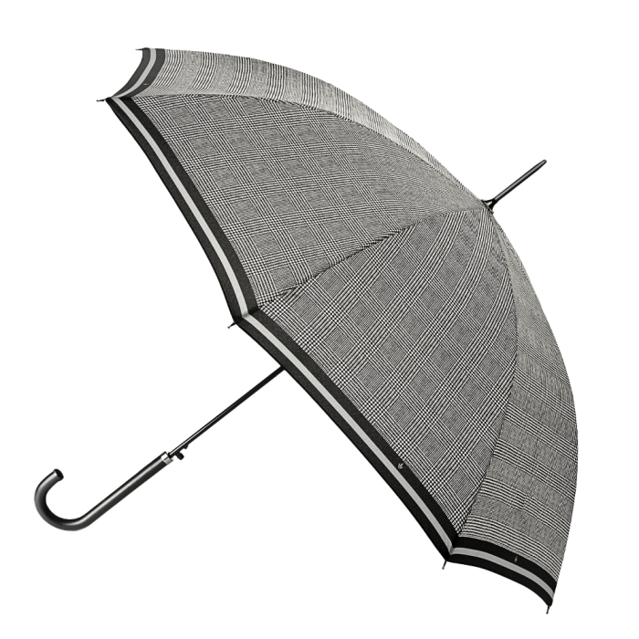 Riva Auto No.2 - Prince of Wales Stripe  - Available from Fulton Umbrellas